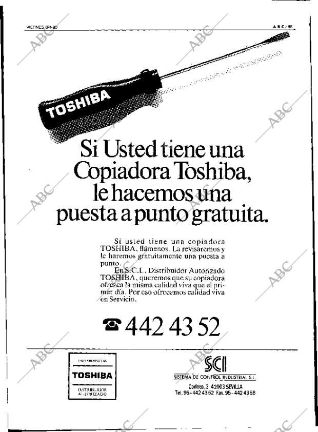 ABC SEVILLA 06-04-1990 página 65