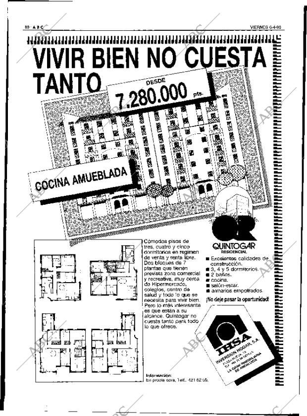 ABC SEVILLA 06-04-1990 página 80