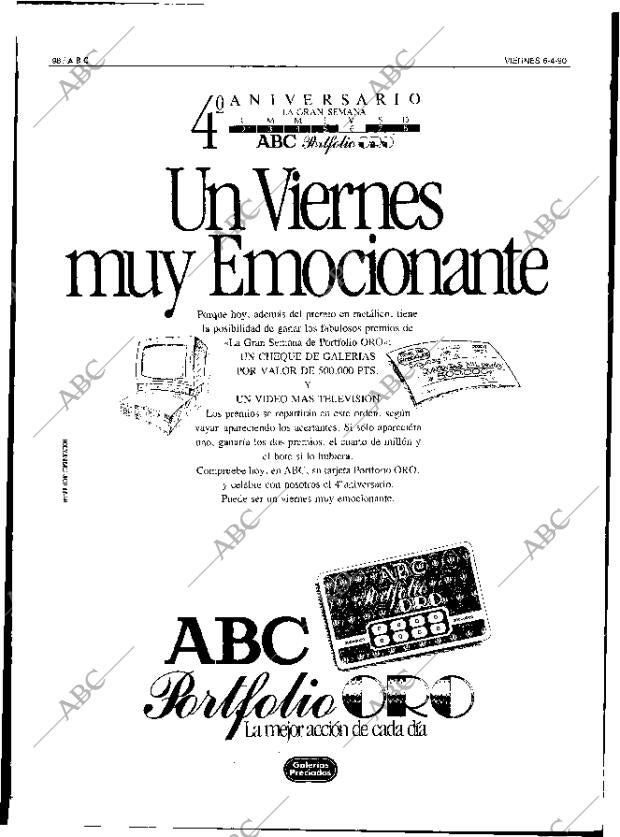 ABC SEVILLA 06-04-1990 página 98