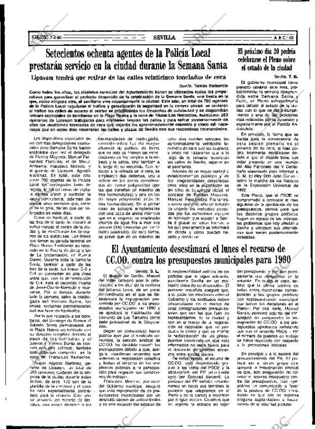 ABC SEVILLA 07-04-1990 página 43