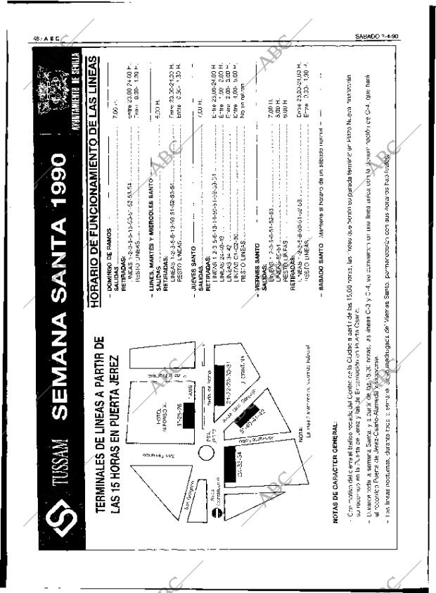 ABC SEVILLA 07-04-1990 página 46