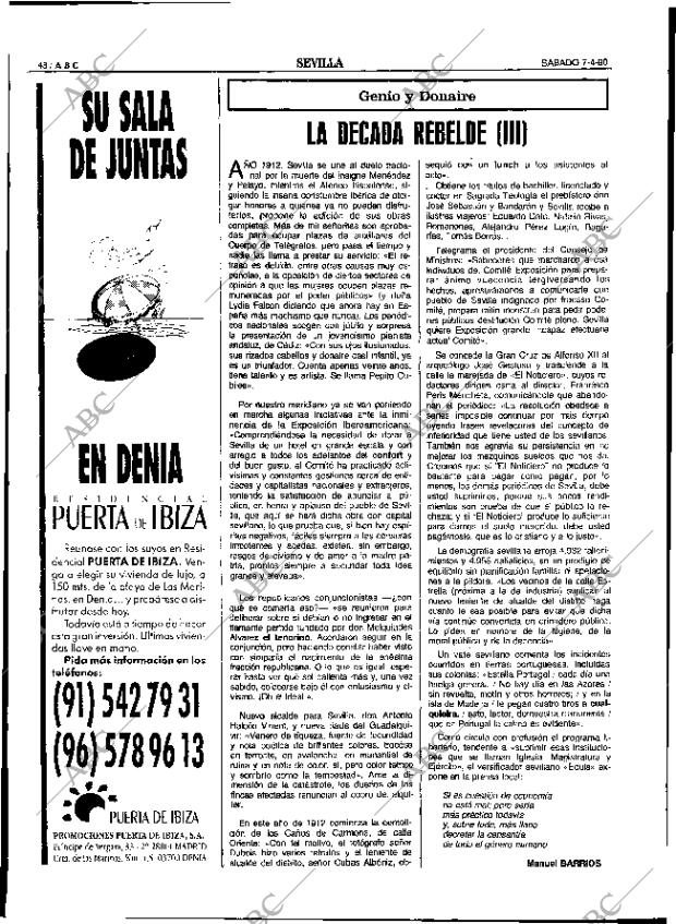 ABC SEVILLA 07-04-1990 página 48