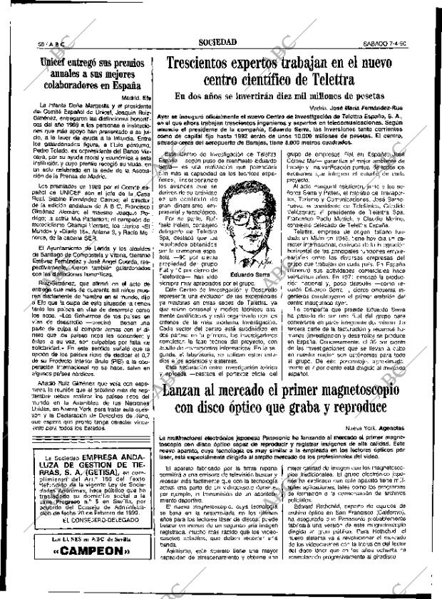 ABC SEVILLA 07-04-1990 página 66