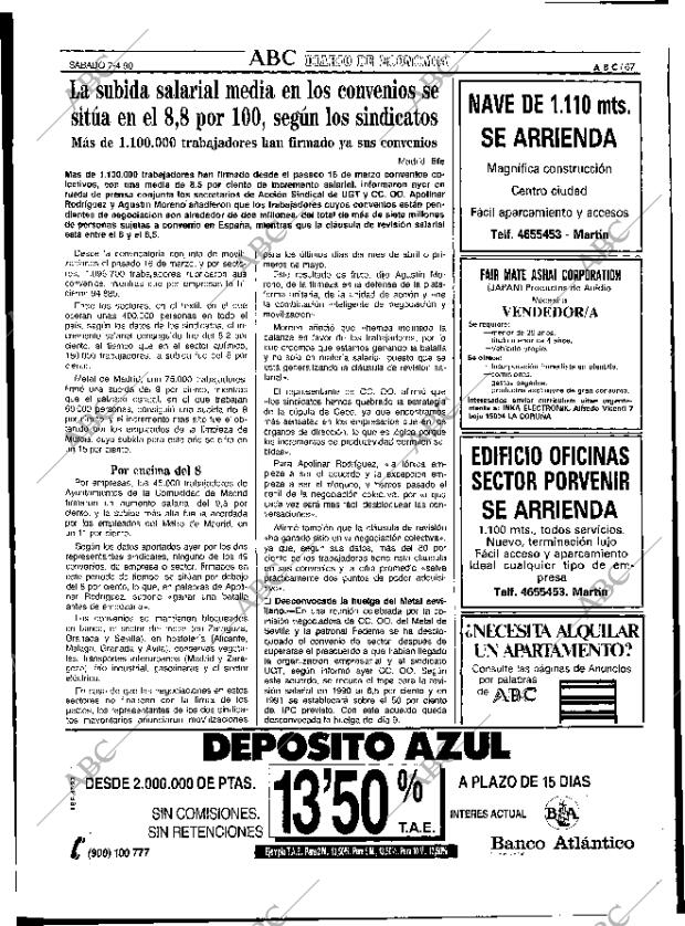 ABC SEVILLA 07-04-1990 página 75