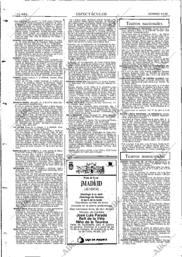 ABC MADRID 08-04-1990 página 108