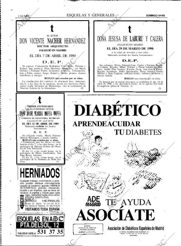 ABC MADRID 08-04-1990 página 116