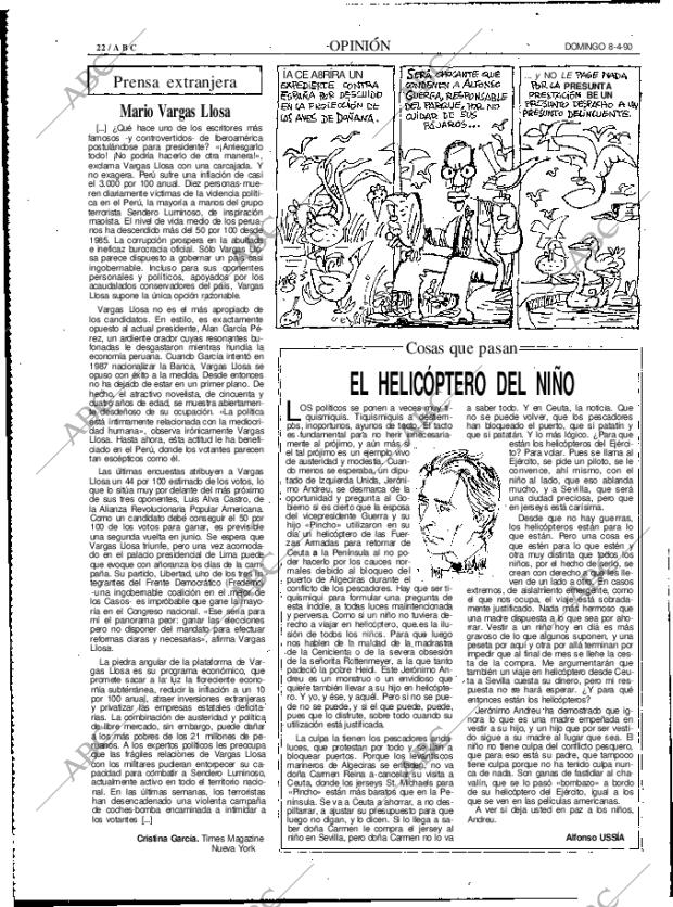 ABC MADRID 08-04-1990 página 22