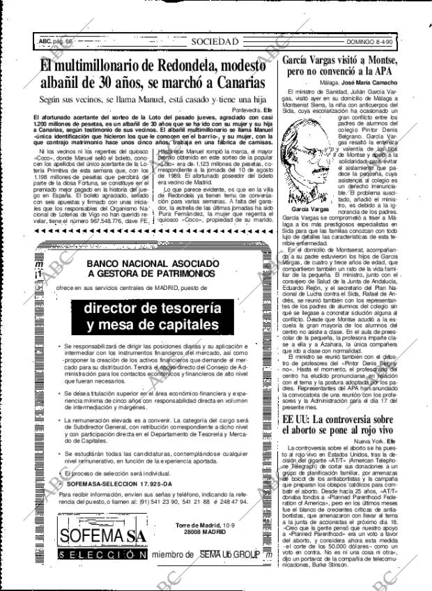 ABC MADRID 08-04-1990 página 66