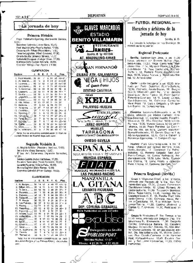 ABC SEVILLA 08-04-1990 página 102