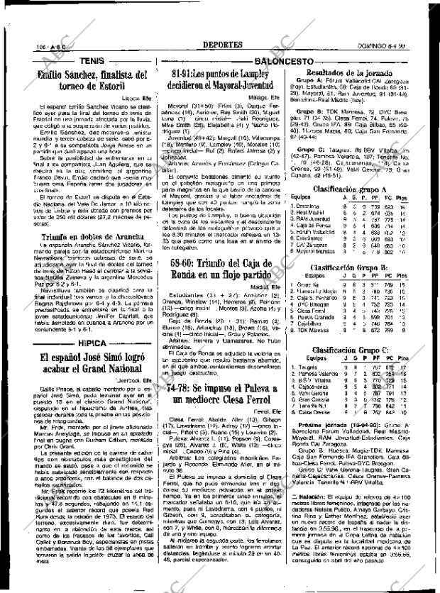 ABC SEVILLA 08-04-1990 página 106