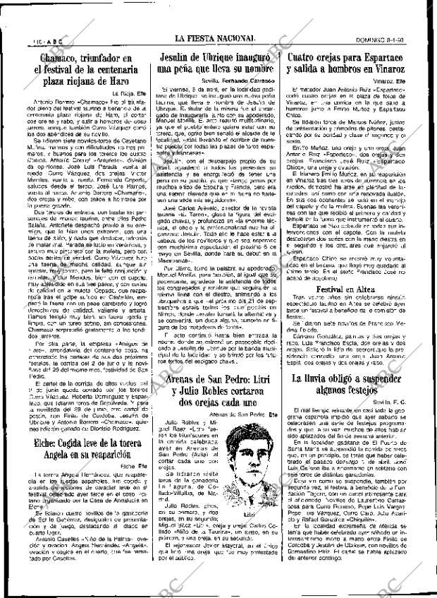 ABC SEVILLA 08-04-1990 página 110