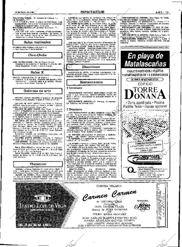 ABC SEVILLA 08-04-1990 página 113