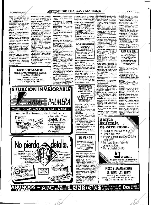 ABC SEVILLA 08-04-1990 página 117