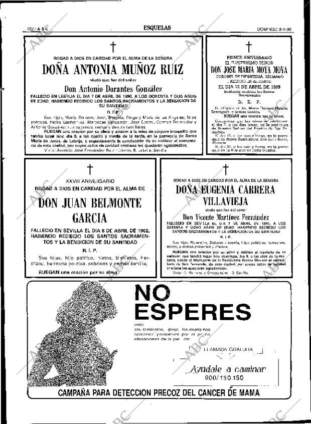 ABC SEVILLA 08-04-1990 página 122