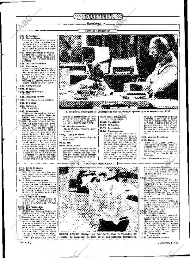 ABC SEVILLA 08-04-1990 página 134