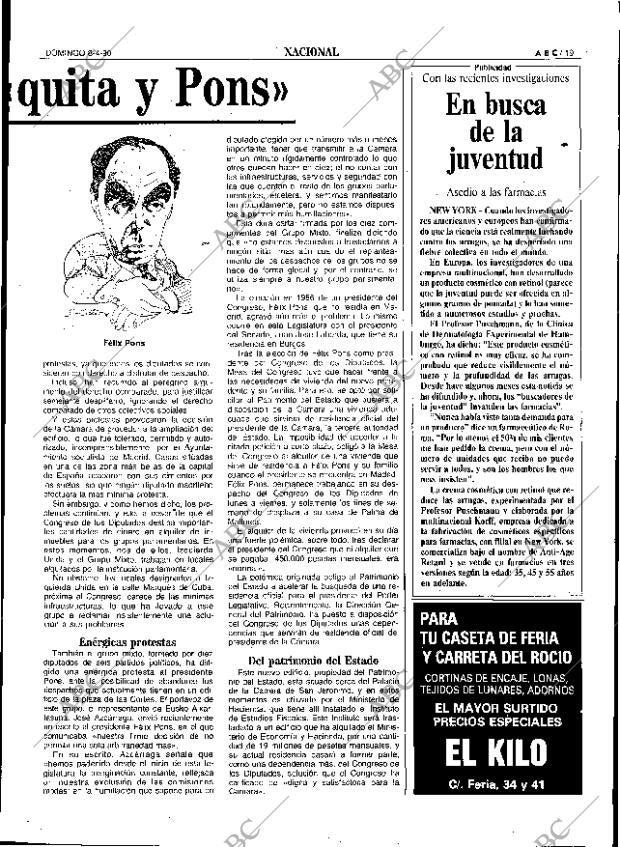 ABC SEVILLA 08-04-1990 página 19