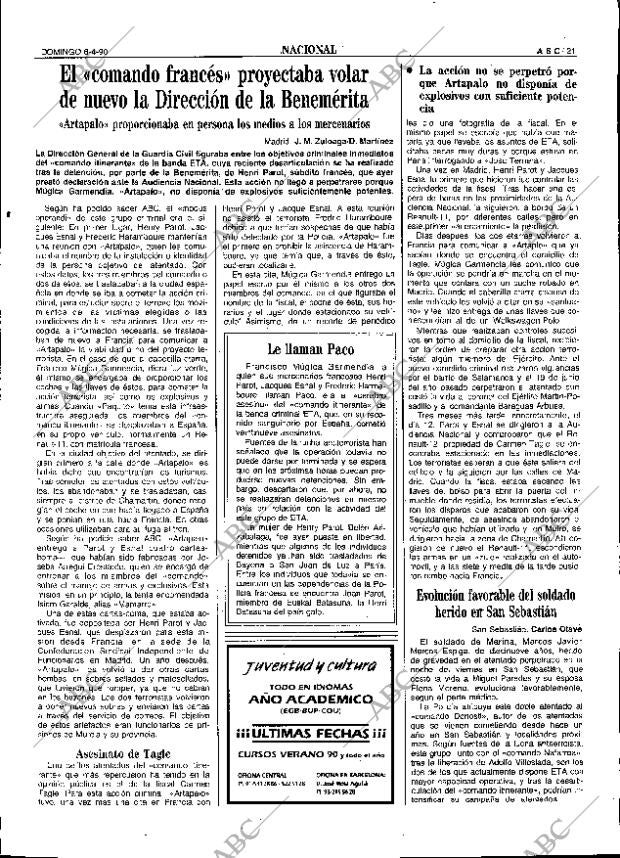 ABC SEVILLA 08-04-1990 página 21