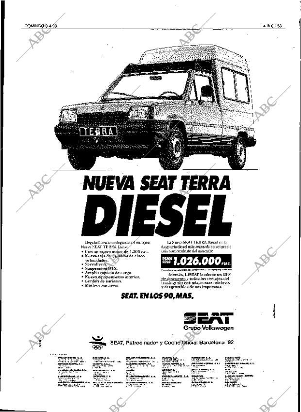 ABC SEVILLA 08-04-1990 página 53