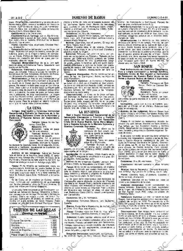 ABC SEVILLA 08-04-1990 página 68