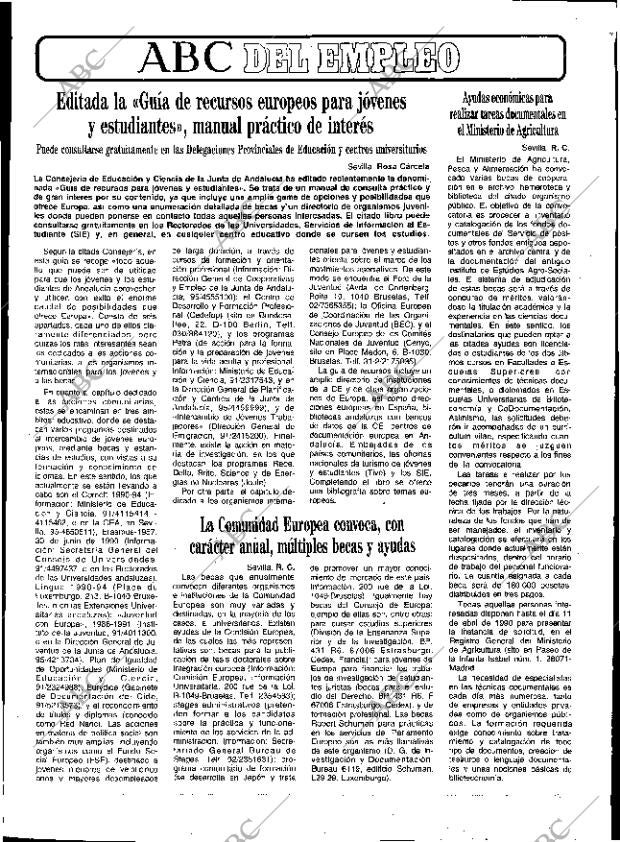 ABC SEVILLA 08-04-1990 página 73