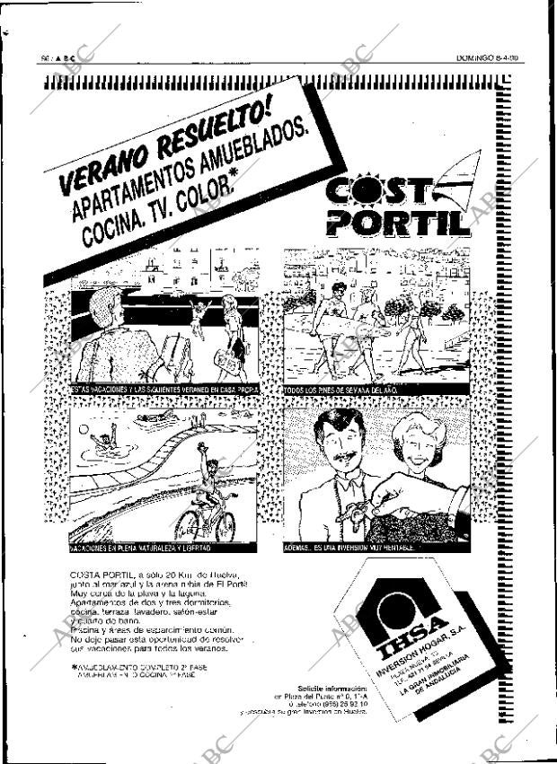 ABC SEVILLA 08-04-1990 página 86