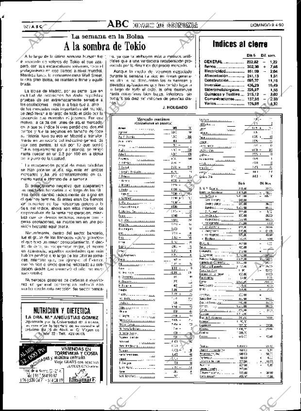 ABC SEVILLA 08-04-1990 página 92