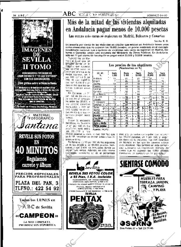 ABC SEVILLA 08-04-1990 página 94