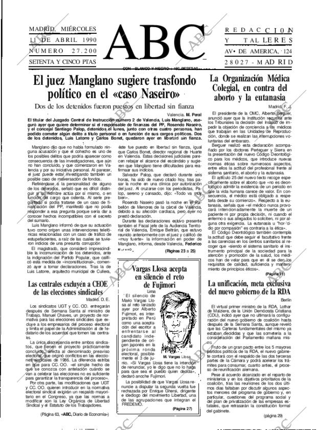 ABC MADRID 11-04-1990 página 15