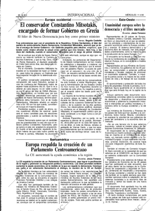 ABC MADRID 11-04-1990 página 28