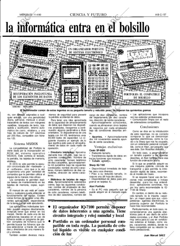 ABC MADRID 11-04-1990 página 57