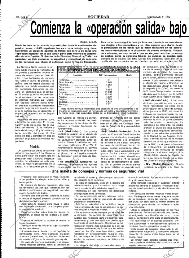 ABC MADRID 11-04-1990 página 60