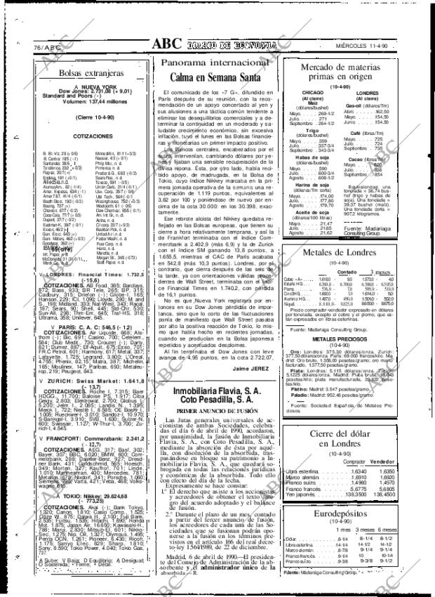 ABC MADRID 11-04-1990 página 76