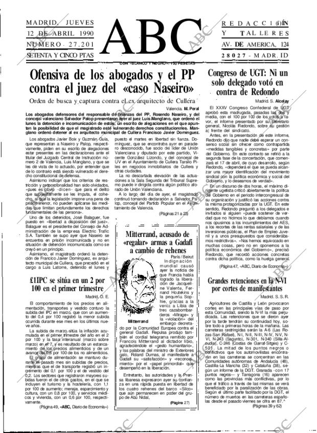 ABC MADRID 12-04-1990 página 15