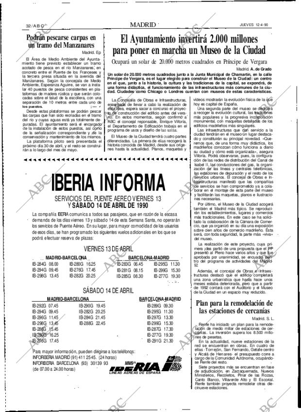 ABC MADRID 12-04-1990 página 32