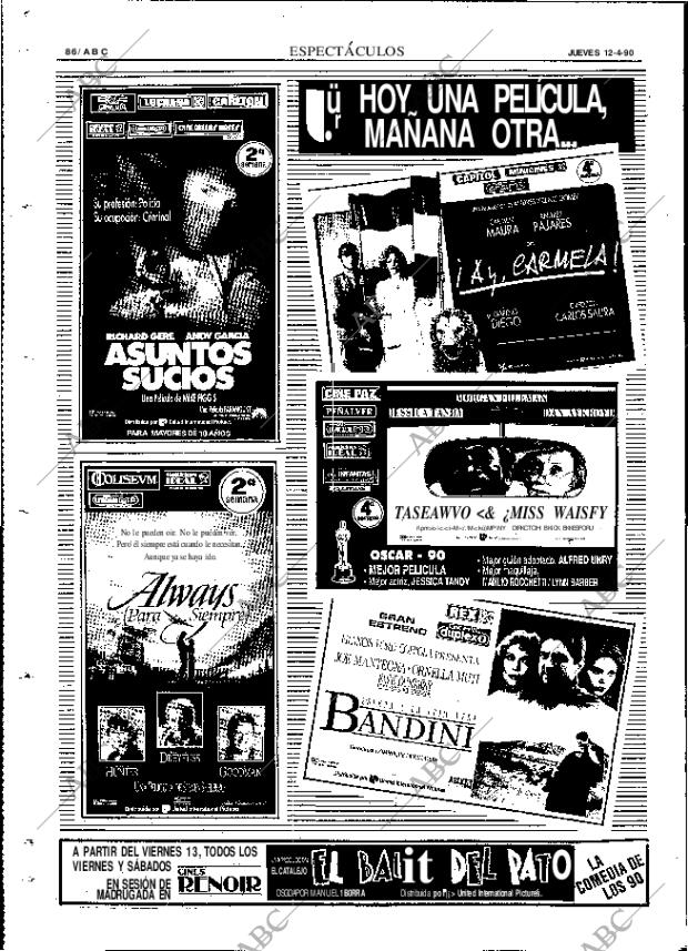 ABC MADRID 12-04-1990 página 86