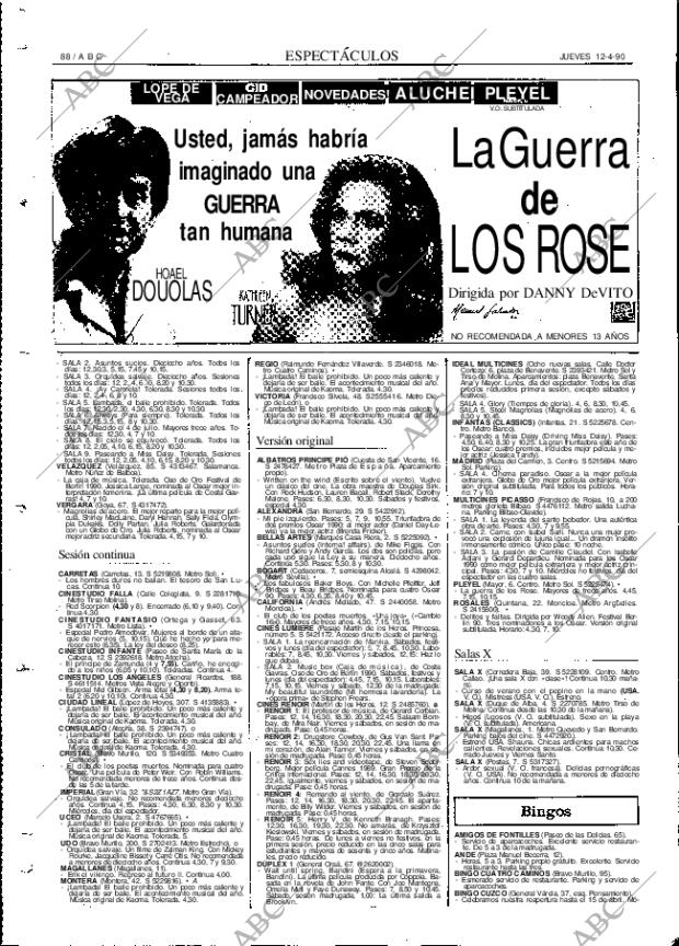 ABC MADRID 12-04-1990 página 88