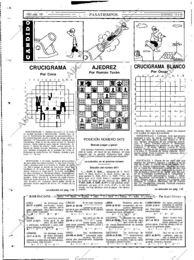 ABC MADRID 15-04-1990 página 120