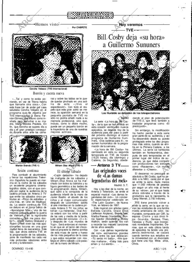 ABC MADRID 15-04-1990 página 125