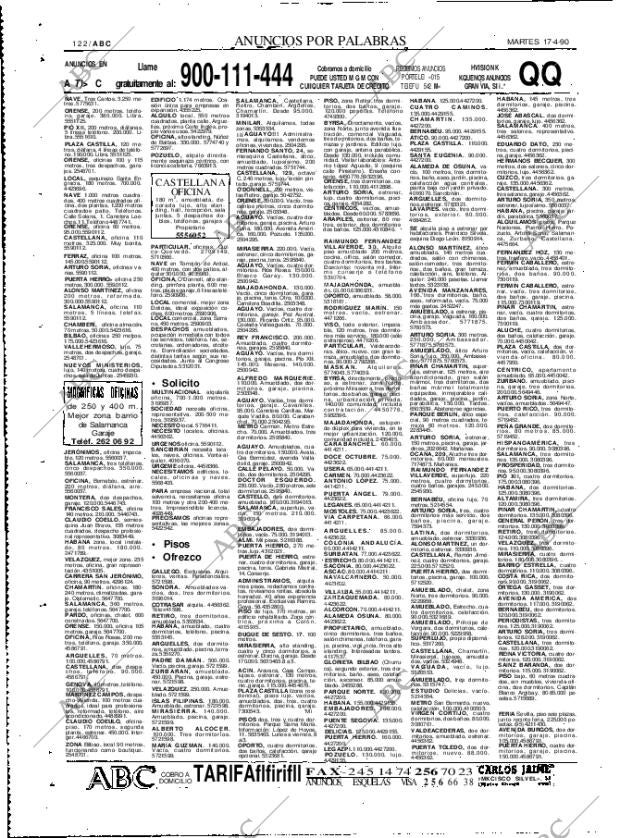 ABC MADRID 17-04-1990 página 122