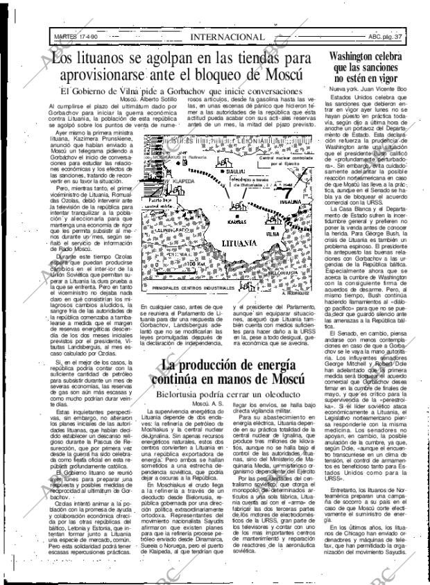ABC MADRID 17-04-1990 página 37