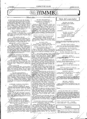 ABC MADRID 20-04-1990 página 118