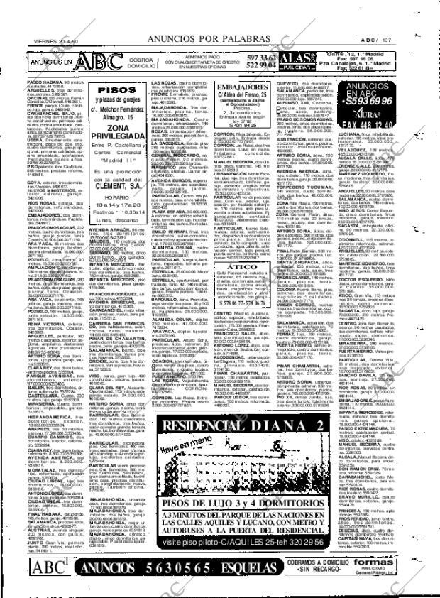 ABC MADRID 20-04-1990 página 137