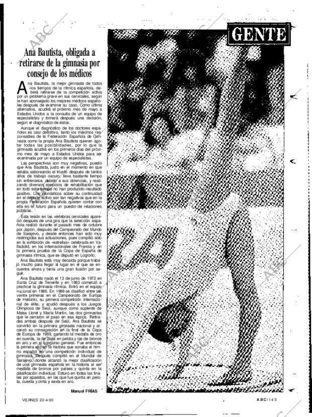 ABC MADRID 20-04-1990 página 145
