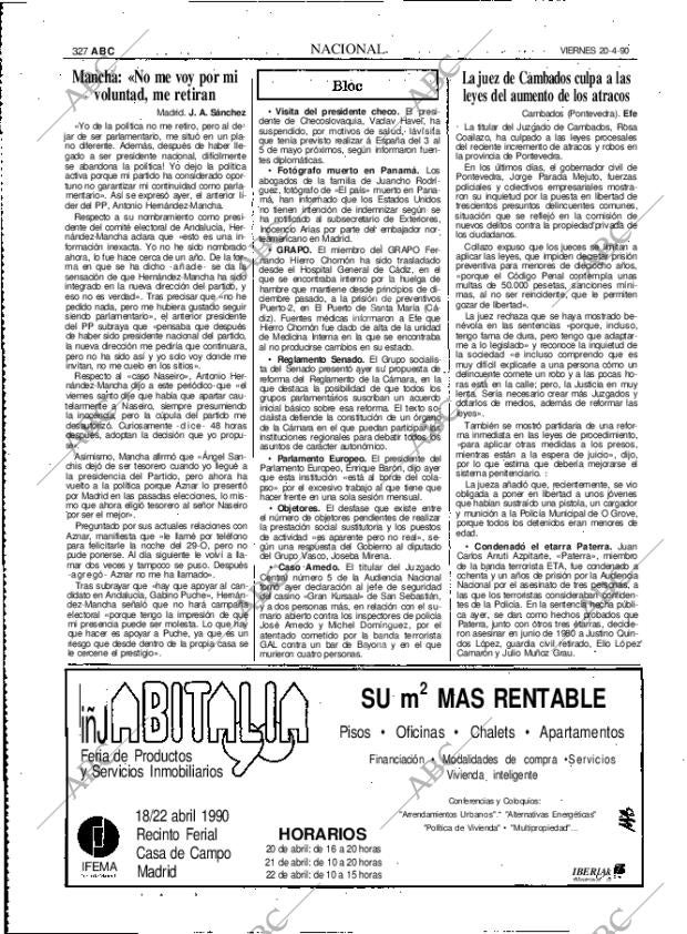 ABC MADRID 20-04-1990 página 32
