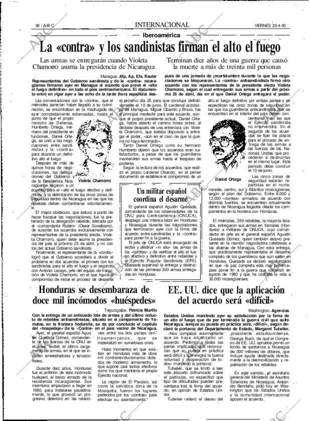 ABC MADRID 20-04-1990 página 38
