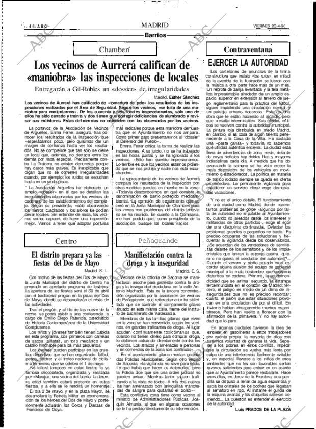 ABC MADRID 20-04-1990 página 46