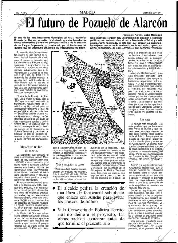 ABC MADRID 20-04-1990 página 50