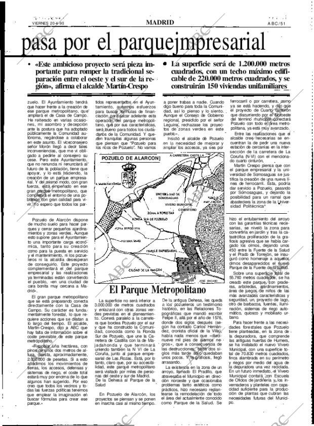 ABC MADRID 20-04-1990 página 51