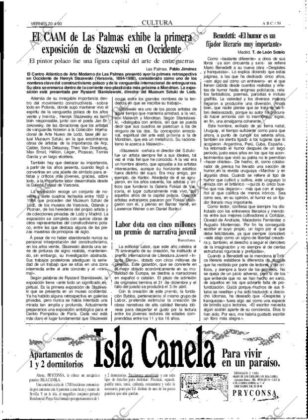 ABC MADRID 20-04-1990 página 59