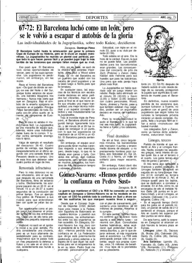 ABC MADRID 20-04-1990 página 75